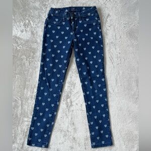 GAP Kids Blue Heart Print Jeans